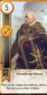 Witcher-3-Gwent-Renuald-aep-Matsen-Card