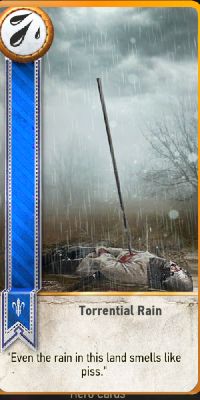 Witcher-3-Gwent-Torrential-Rain-Card
