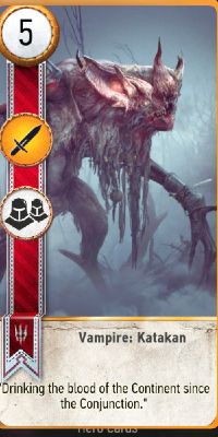 Witcher-3-Gwent-Vampire-Katakan-Card