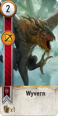 Witcher-3-Gwent-Wyvern-Card