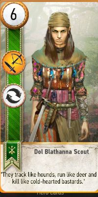 Witchre-3-Gwent-Dol-Blathanna-Scout-Card