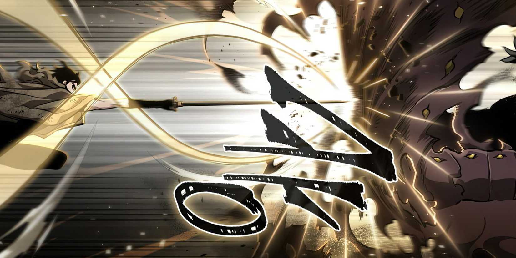 World After The End - Example Panel Of Main Character Fighting Against The Tower Itself