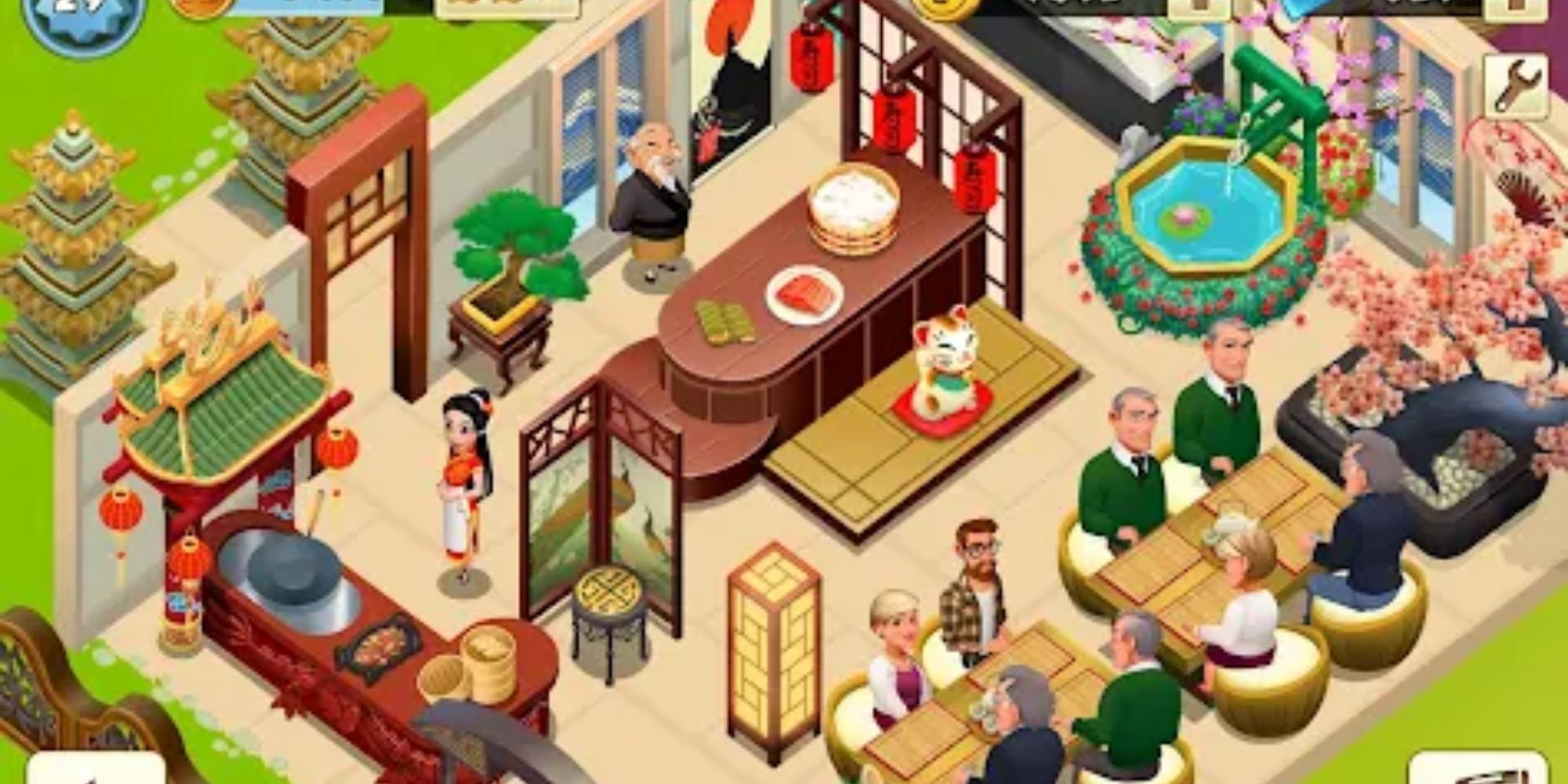 A screenshot featuring gameplay from World Chef.