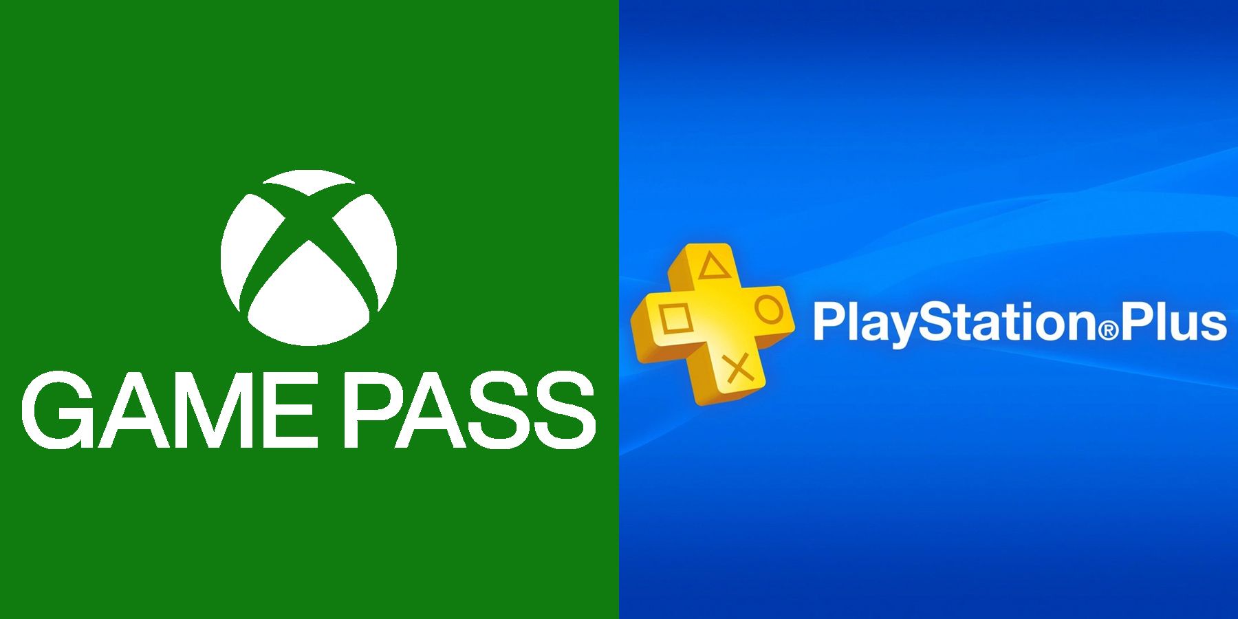 Xbox Game Pass and PS Pluss Logo