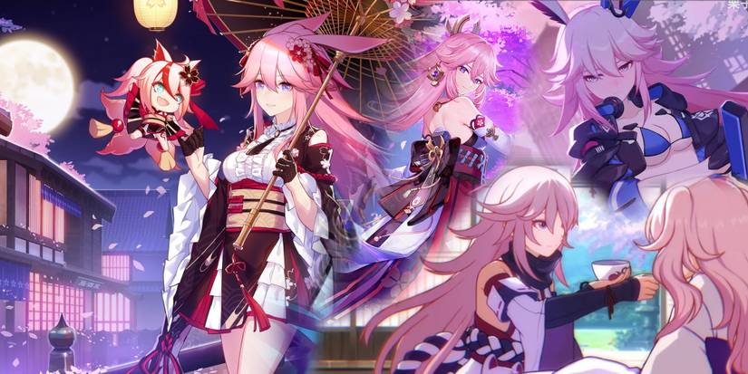 Yae Sakura, Sakura with Rin, SAKURA, and Yae Miko