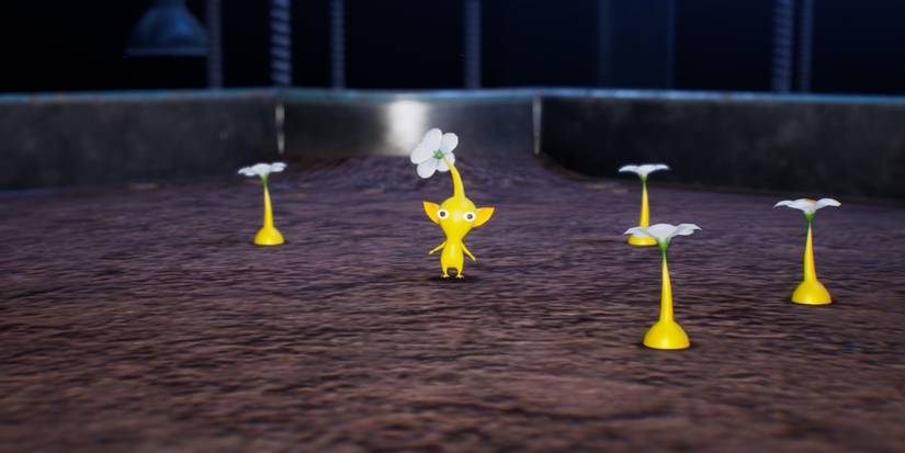 Yellow Pikmin in Pikmin 4
