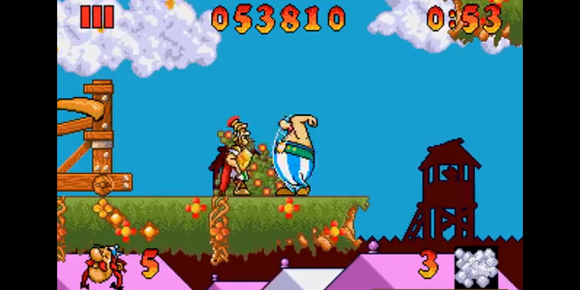 Asterix And The Great Rescue Sega Master System