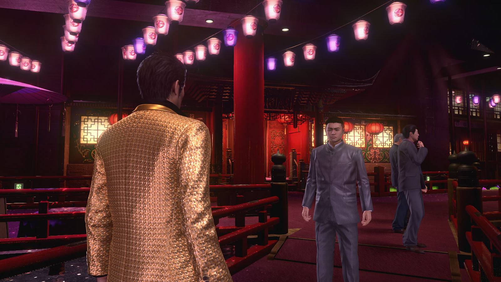 Gensho Kawauchi and Kazuma Kiryu in Yakuza Kiwami 2