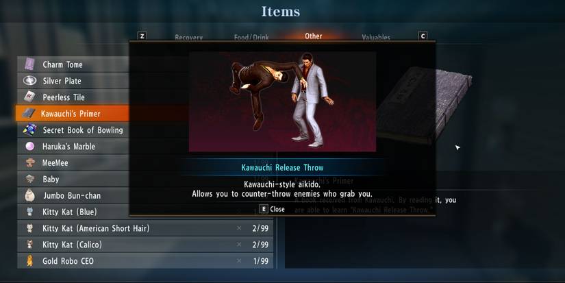 Kawauchi Release Throw in Yakuza Kiwami 2's Coliseum.