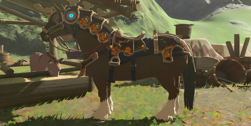 Zelda BOTW Horse Ancient