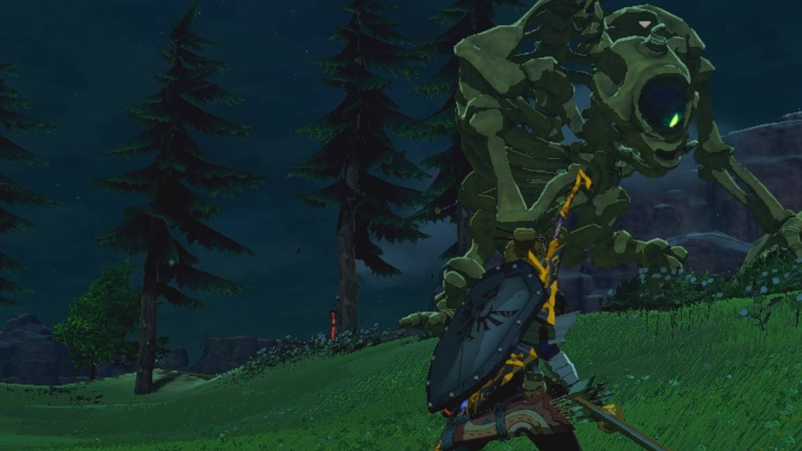 zelda breath of the wild stalnox fight