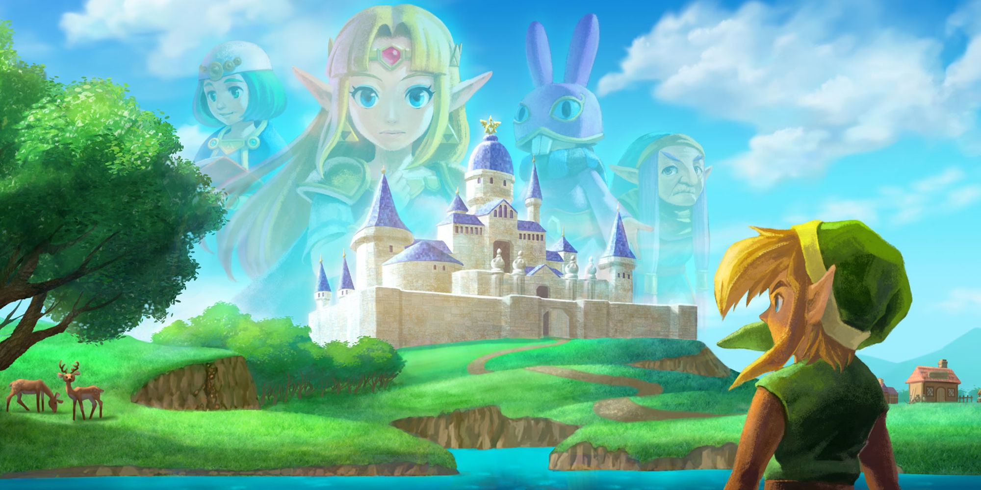 Zelda Saves Link A Link Between Worlds