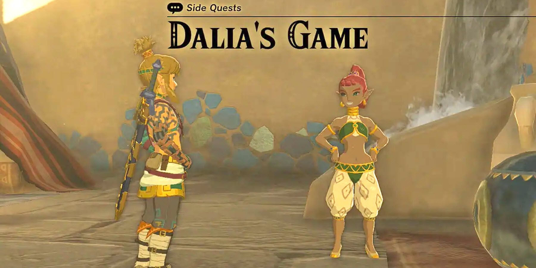 zelda tears of the kingdom dalias game