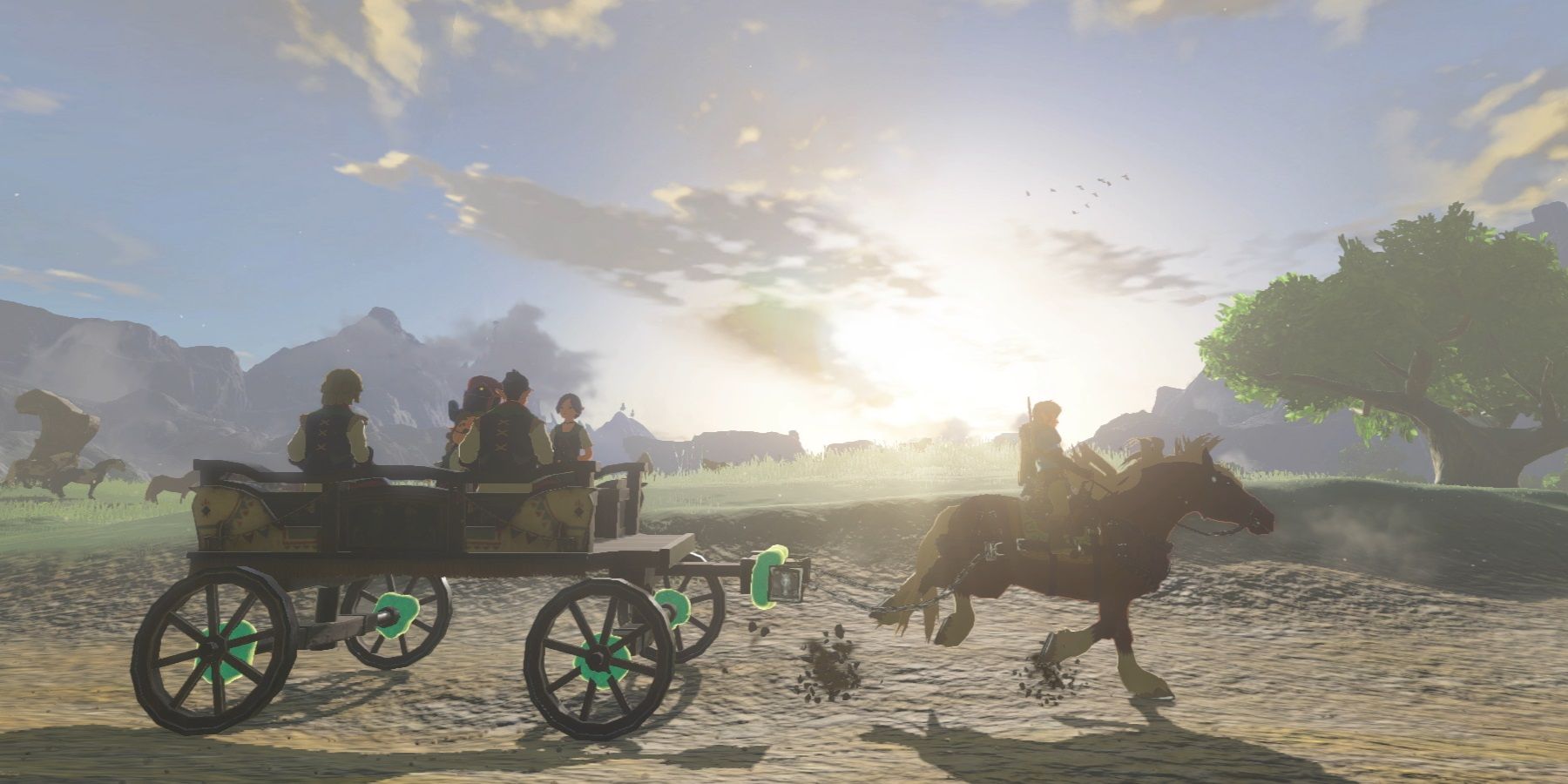 Zelda Tears of the Kingdom Horse Gets Stuck in a Depressing Loop