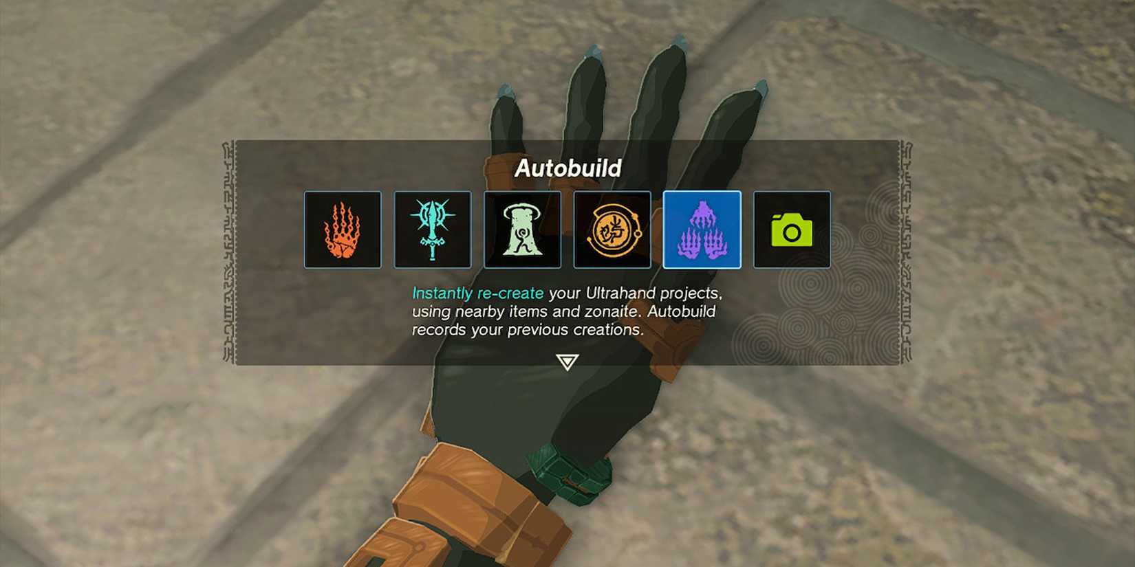 Zelda Tears of the Kingdom - Unlocking Autobuild In-Game