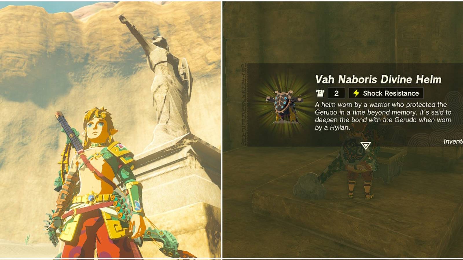 Zelda Tears of the Kingdom_Treasure of Gerudo Desert