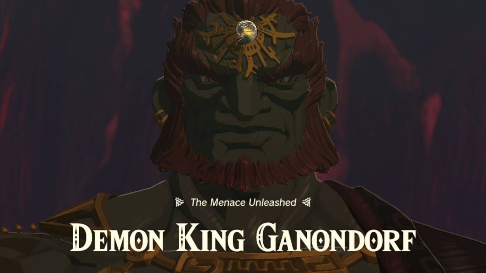 loz totk ganondorf demon king