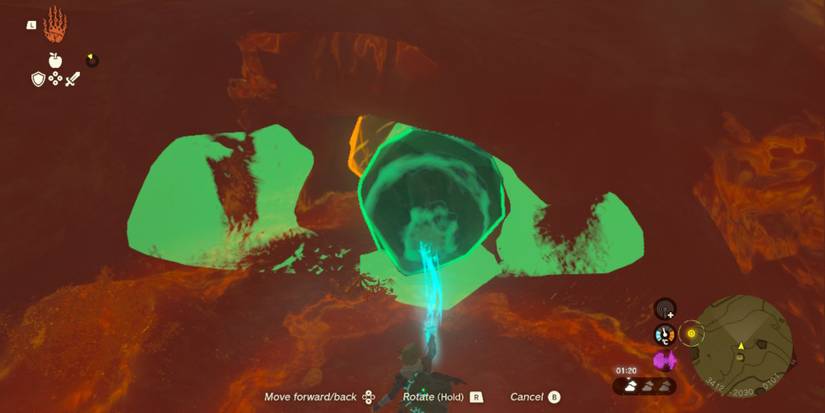 Zelda_ Tears of the Kingdom - Reede's Secret move boulder