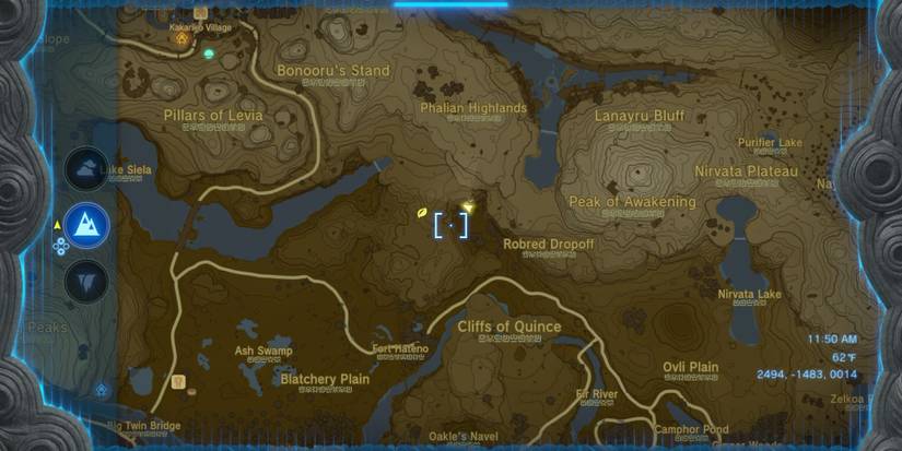 Zelda_ Tears of the Kingdom - Where To Find Hearty Truffles big Robred Dropoff Cave