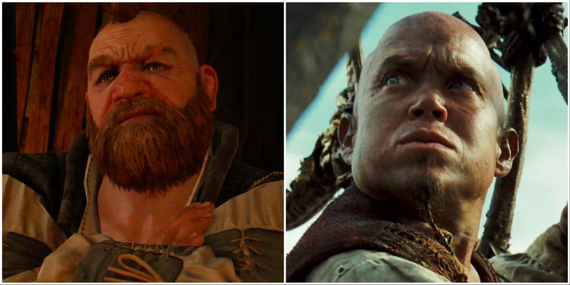 Zoltan in The Witcher 3: Wild Hunt and Martin Klebba in Pirates of the Caribbean: Dead Man's Chest