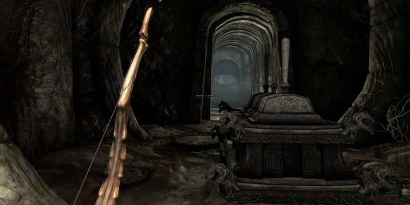 Solving the lever puzzle in Potema's Refuge in Skyrim