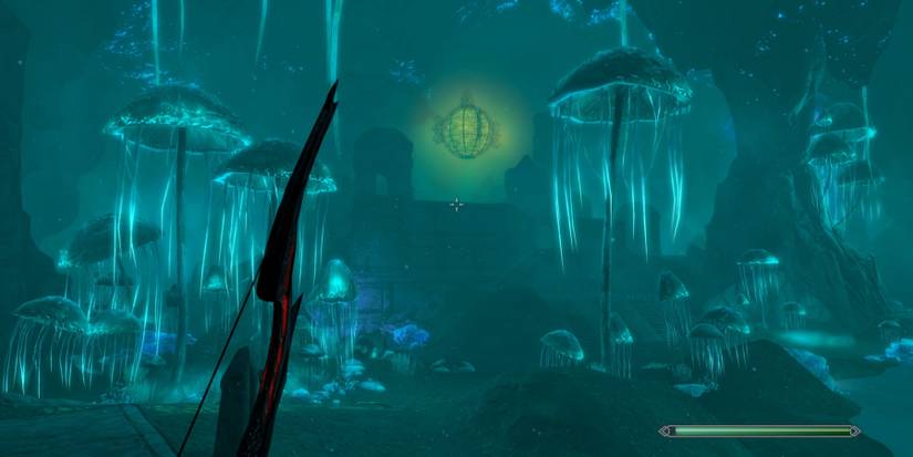 The Silent City in Blackreach in Skyrim