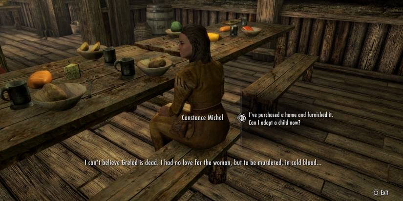 Adopting a child in Skyrim