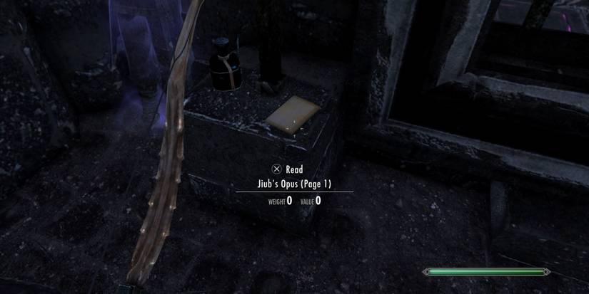 Jiub's Opus Page 1 in Skyrim