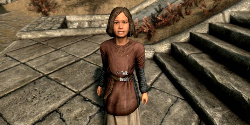 Adopting Braith in Skyrim
