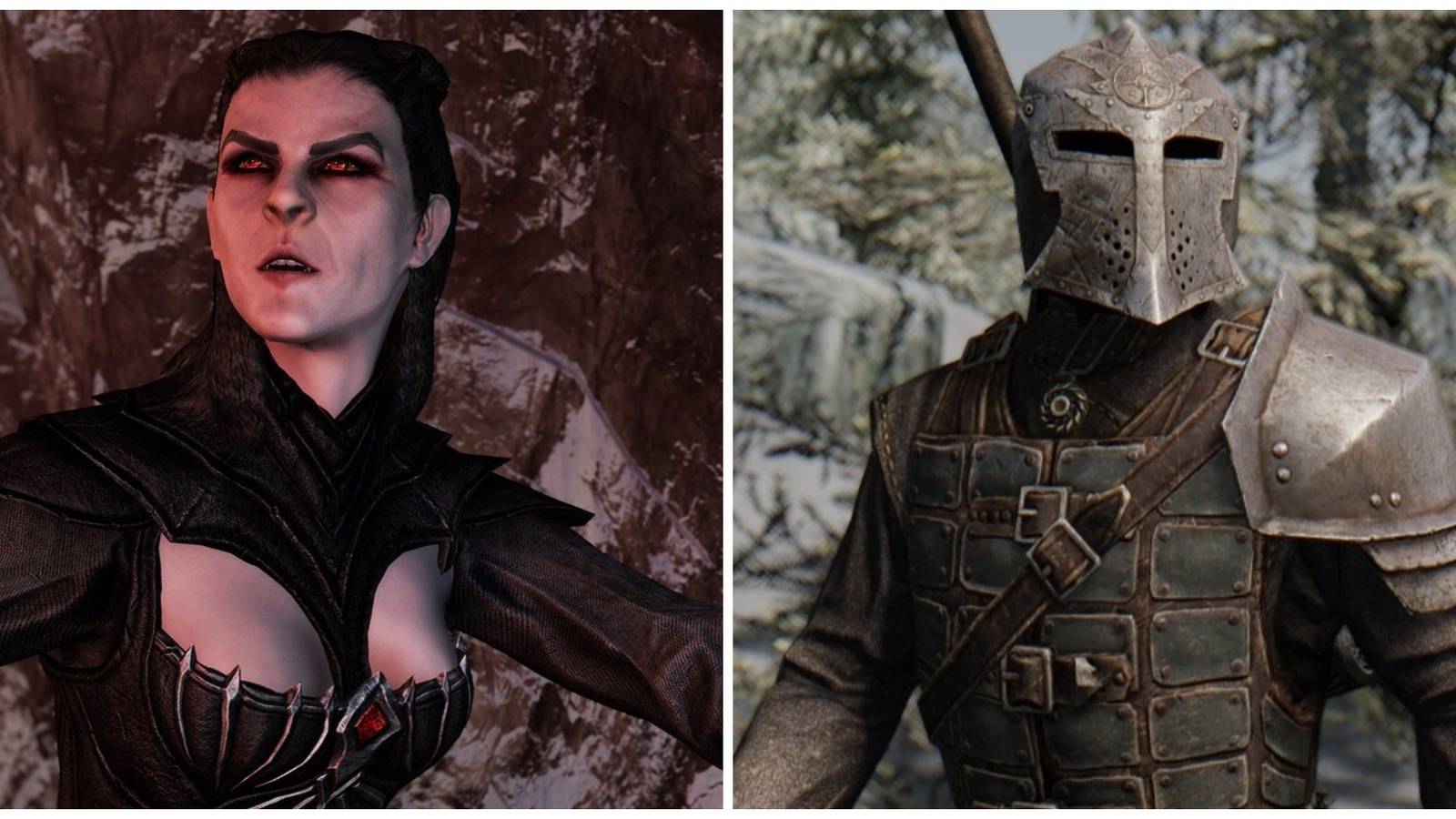 Joining the Dawnguard or the Vampires in Skyrim