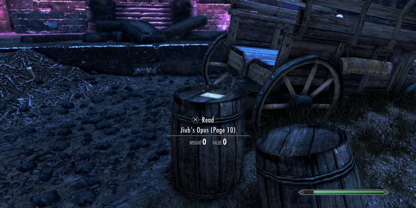 Jiub's Opus Page 10 in Skyrim