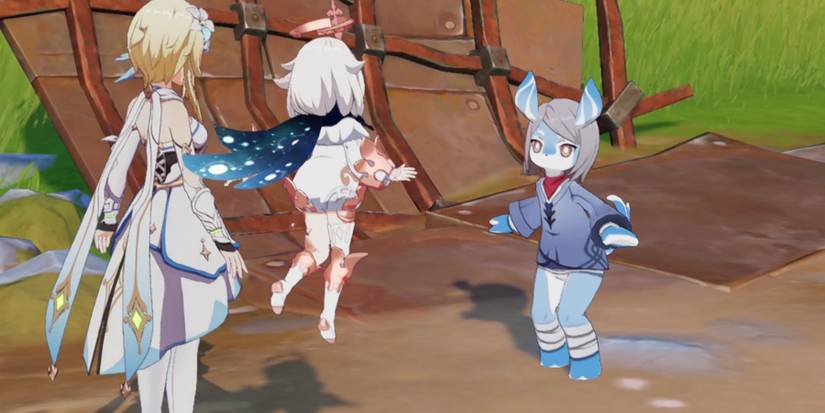 how to use conch to send signals in genshin impact