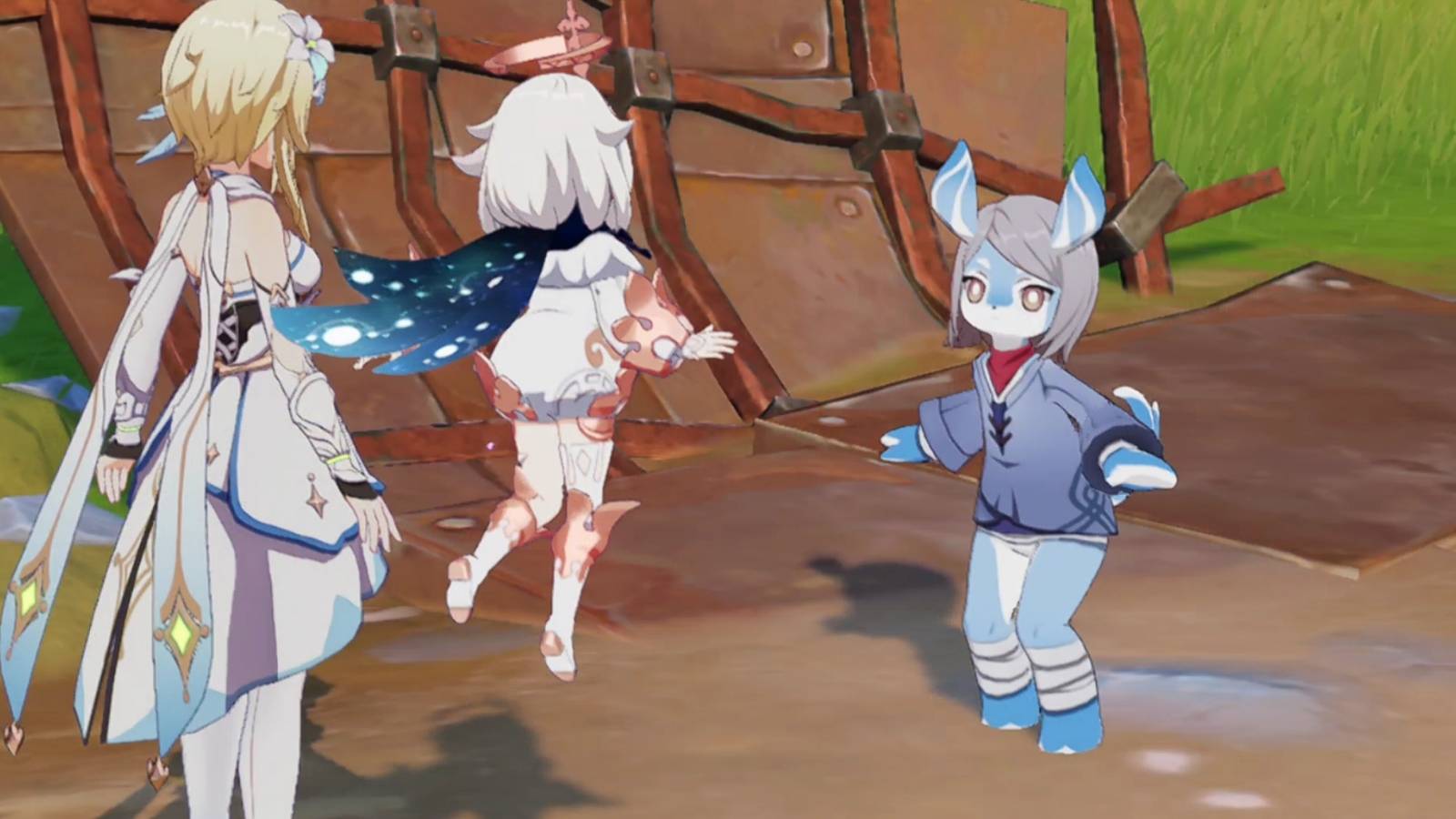 how to use conch to send signals in genshin impact