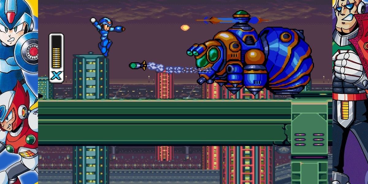 an image of mega man x1 from x legacy collection