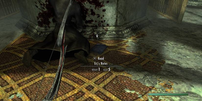 Erj's Notes in Skyrim