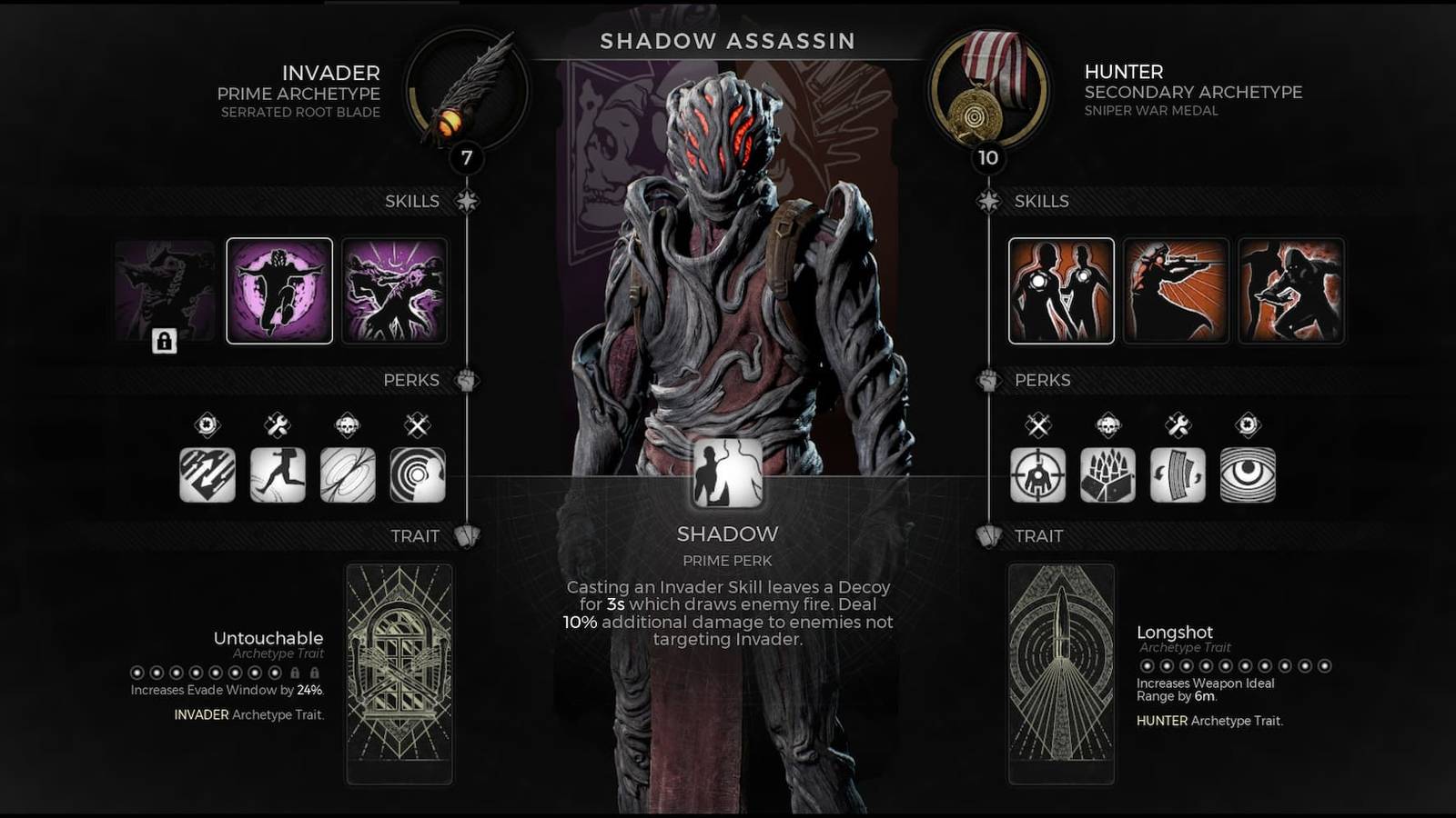 The Invader and Hunter classes together in Remnant 2