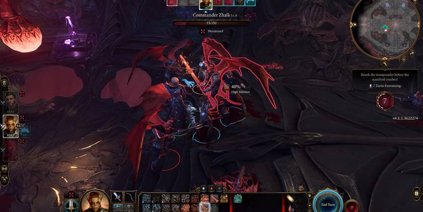 Commander Zhalk and his minions in Baldur's Gate 3