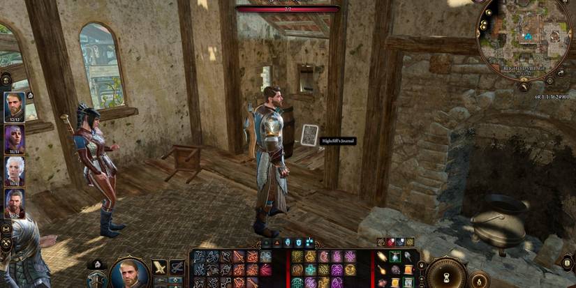 Highcliff's Journal location in Baldur's Gate 3