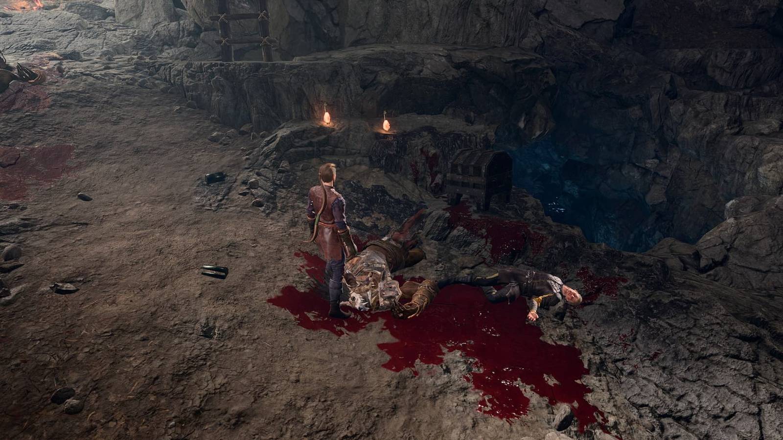 A curious chest for a side quest in Baldur's Gate 3