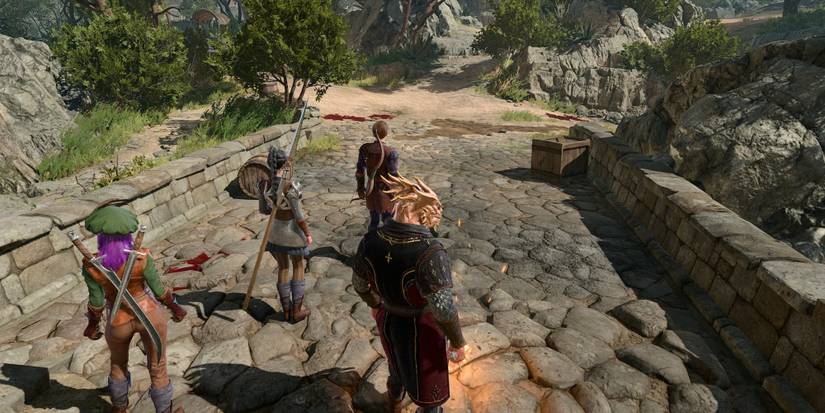 The broken bridge leading to Risen Road in Baldur's Gate 3