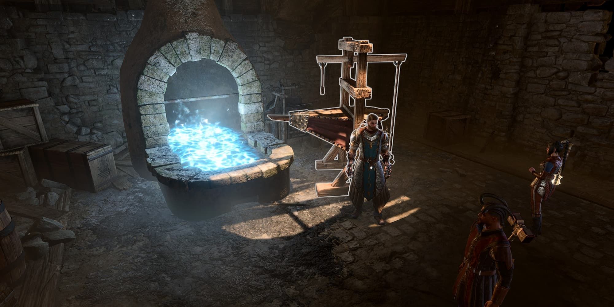 The forge used to make the masterwork weapon in Baldur's Gate 3