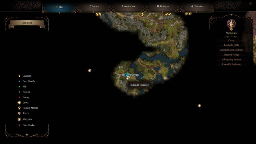 Baldurs Gate 3_BG3_Riverside Teahouse_Map