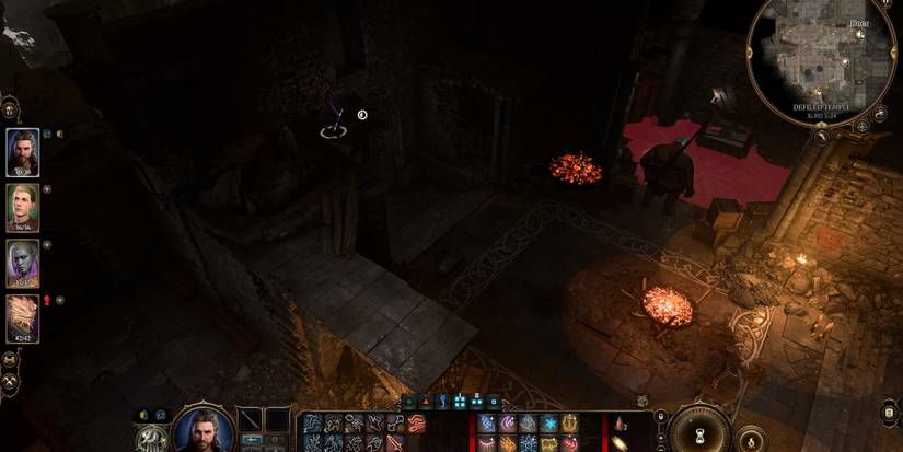 Escape route to the Defiled Temple in Baldur's Gate 3