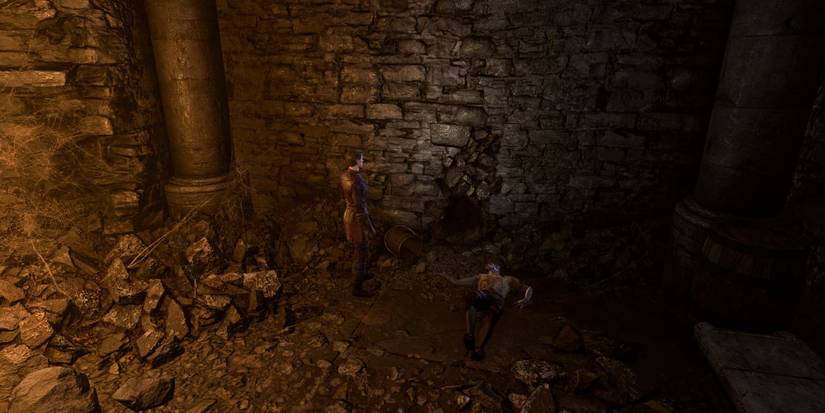 Escaping the Worg Pens in the Goblin Camp in Baldur's Gate 3