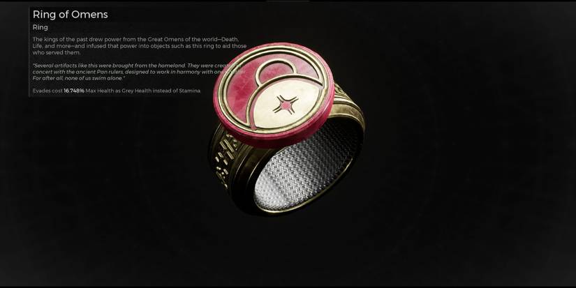 The Ring of Omens in Remnant 2