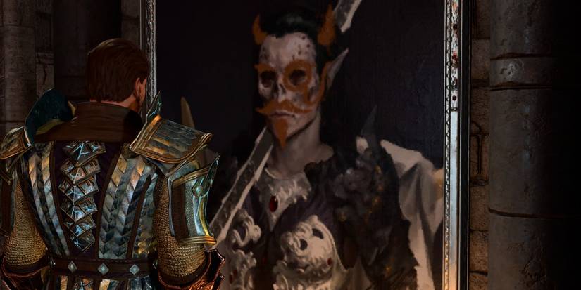 Vandalizing Vlaakith's portrait in Baldur's Gate 3