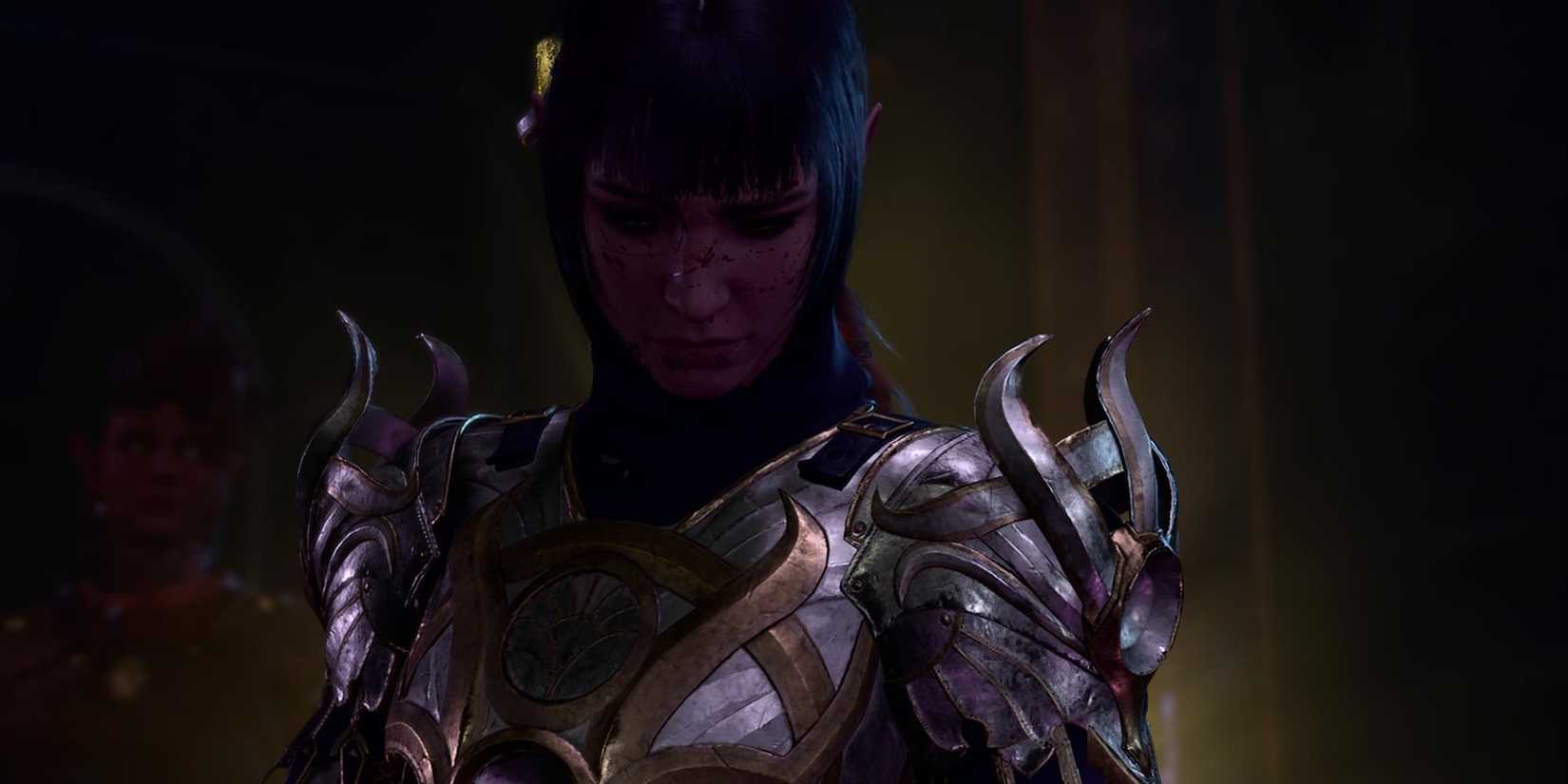 Shadowheart in the Temple of Shar in Baldur's Gate 3