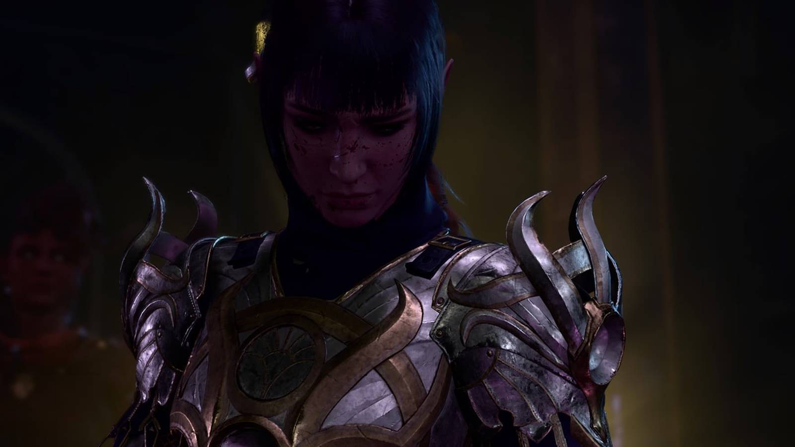 Shadowheart in the Temple of Shar in Baldur's Gate 3