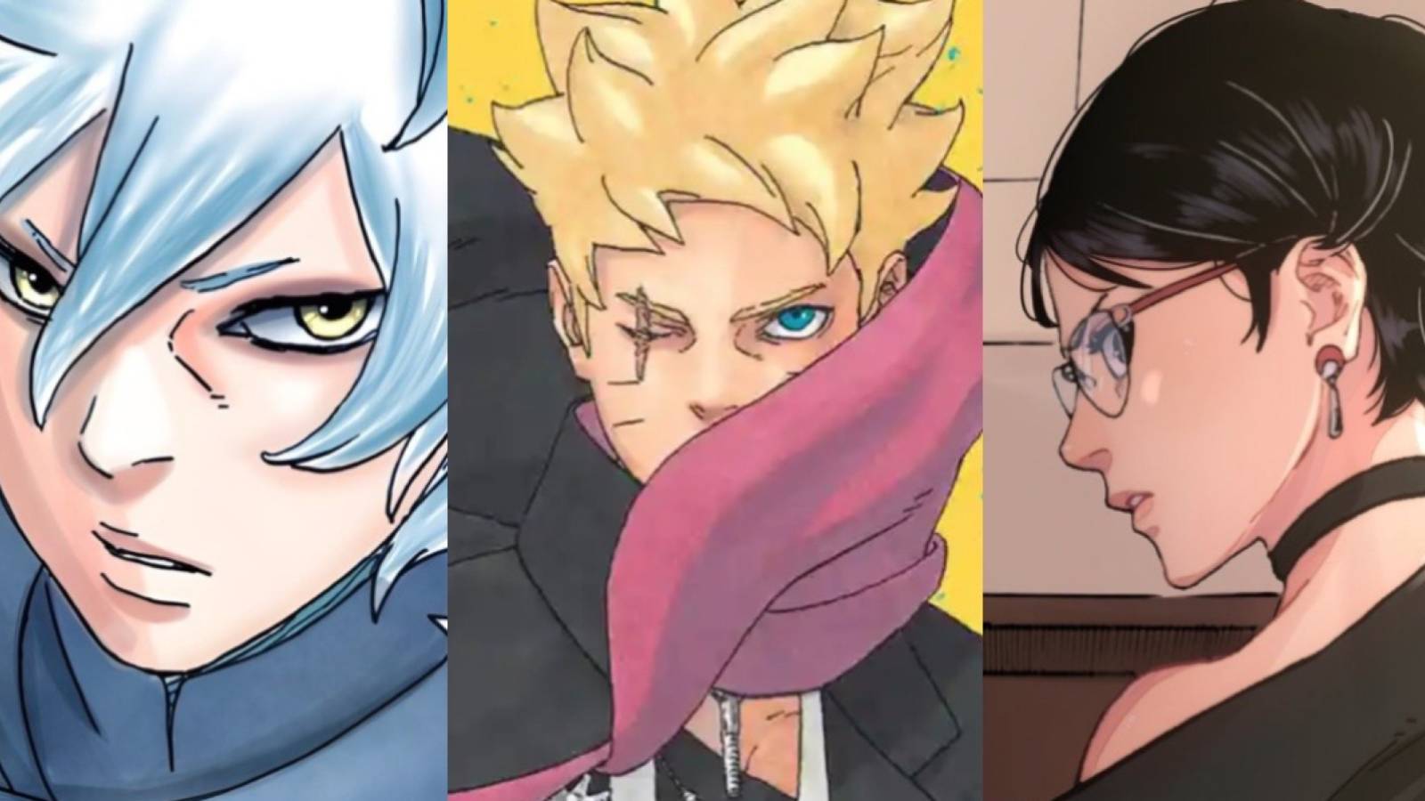 Team 7 mituski boruto uzumaki sarada uchiha horuto twi blue vortex