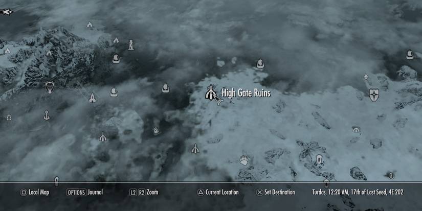 High Gate Ruins in Skyrim